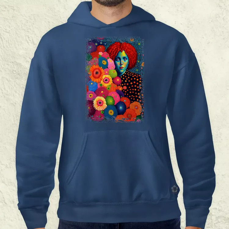 Pointillizmus figyelés férfi pulóver