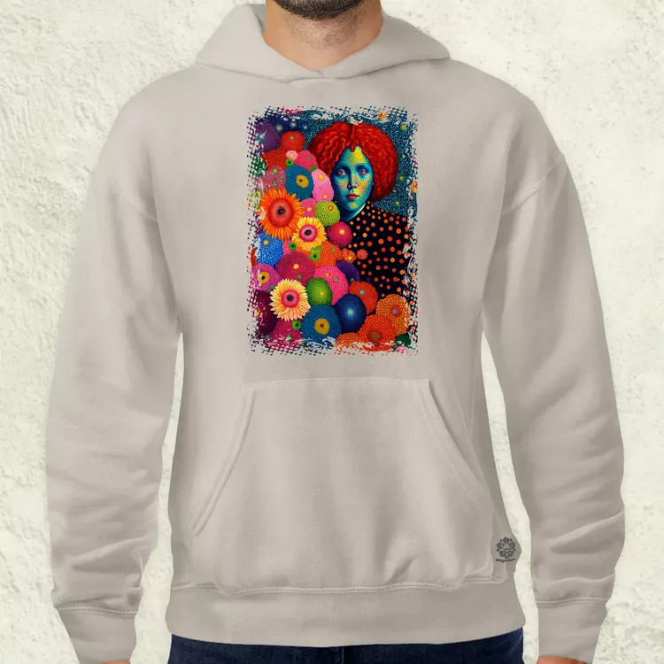 Pointillizmus figyelés férfi pulóver