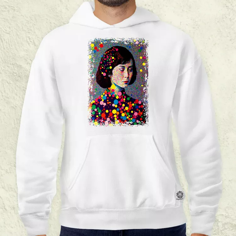 Pointillizmus megpihenve férfi pulóver