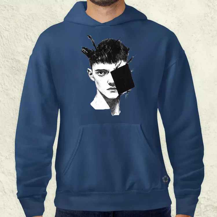 Szürreális portré v2 férfi pulóver