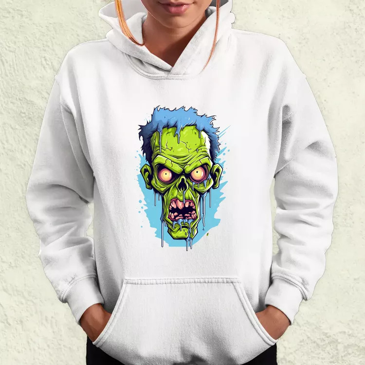 Zombi karikatúra v2 női pulóver