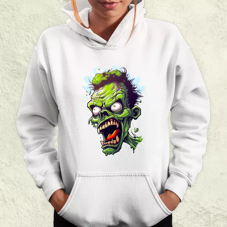 Zombi karikatúra v7 női pulóver