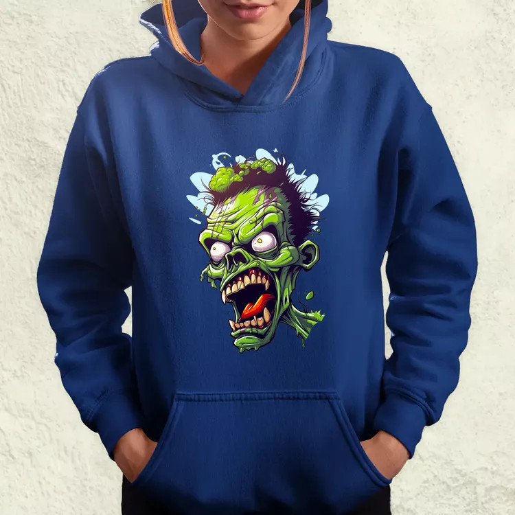 Zombi karikatúra v7 női pulóver