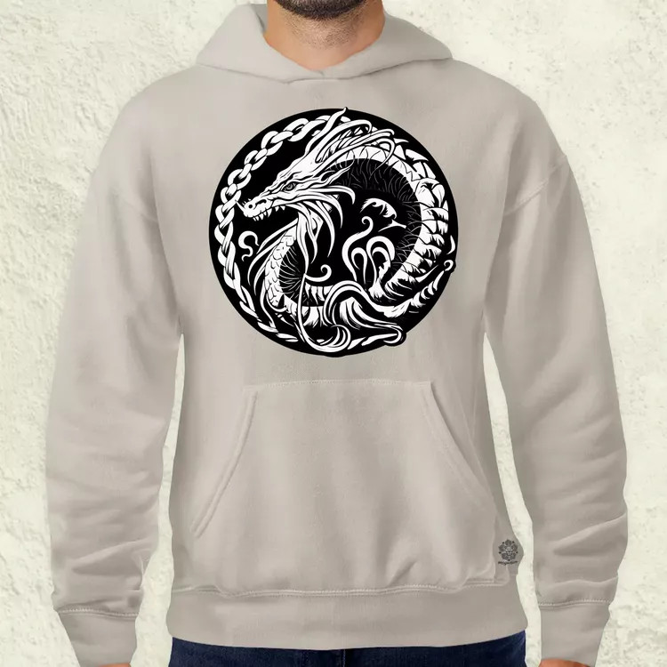 Jörmungandr amulett v1 férfi pulóver