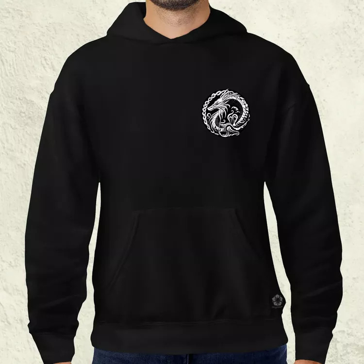 Jörmungandr amulett zseb v1 férfi pulóver