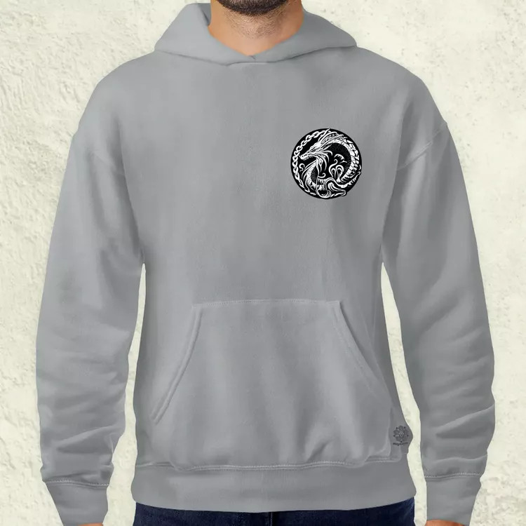 Jörmungandr amulett zseb v1 férfi pulóver