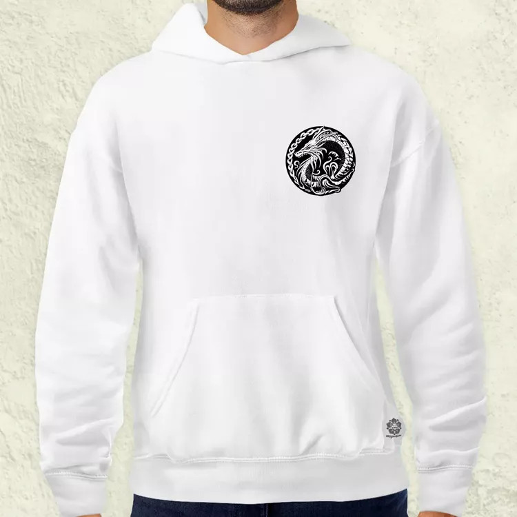 Jörmungandr amulett zseb v1 férfi pulóver