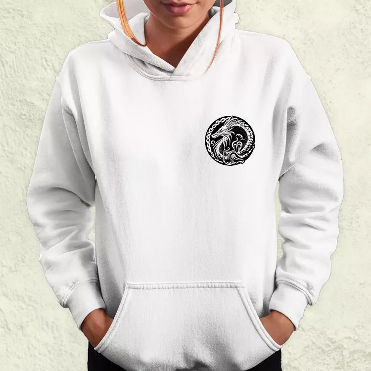 Jörmungandr amulett zseb v1 női pulóver