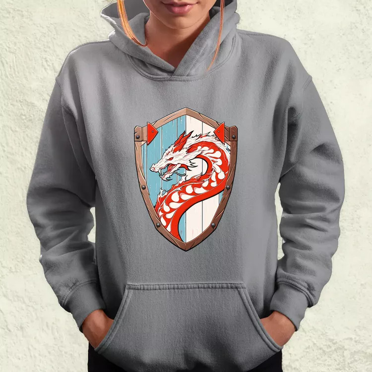 Jörmungandr pajzs női pulóver