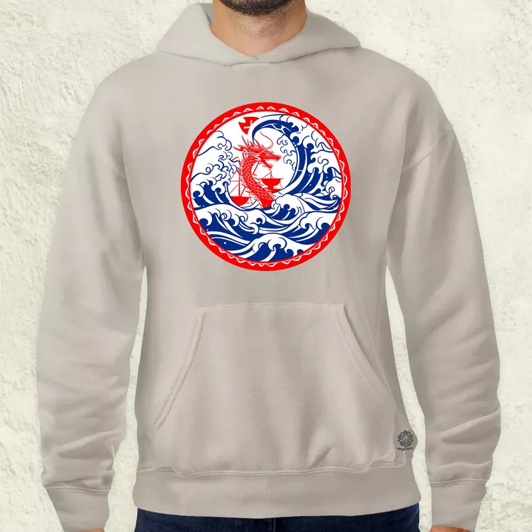 Jörmungandr v2 férfi pulóver