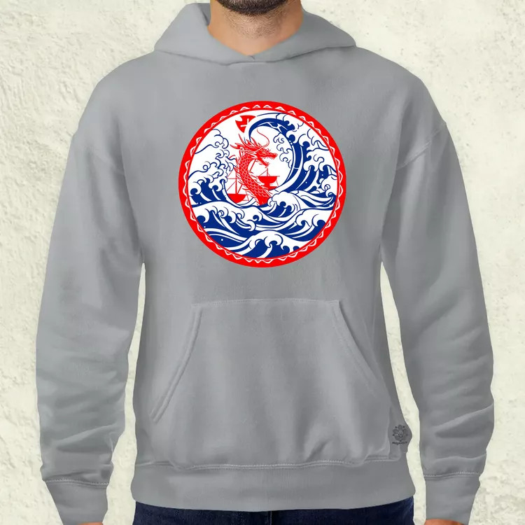Jörmungandr v2 férfi pulóver