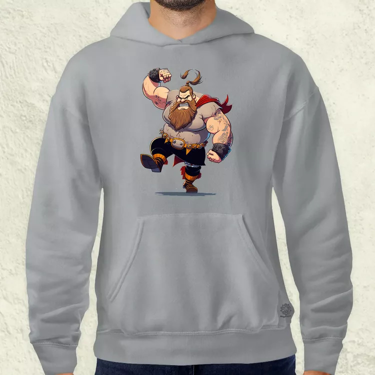 Képregény viking v2 férfi pulóver