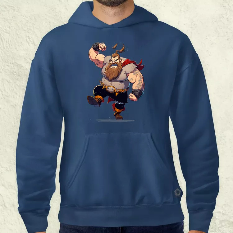 Képregény viking v2 férfi pulóver