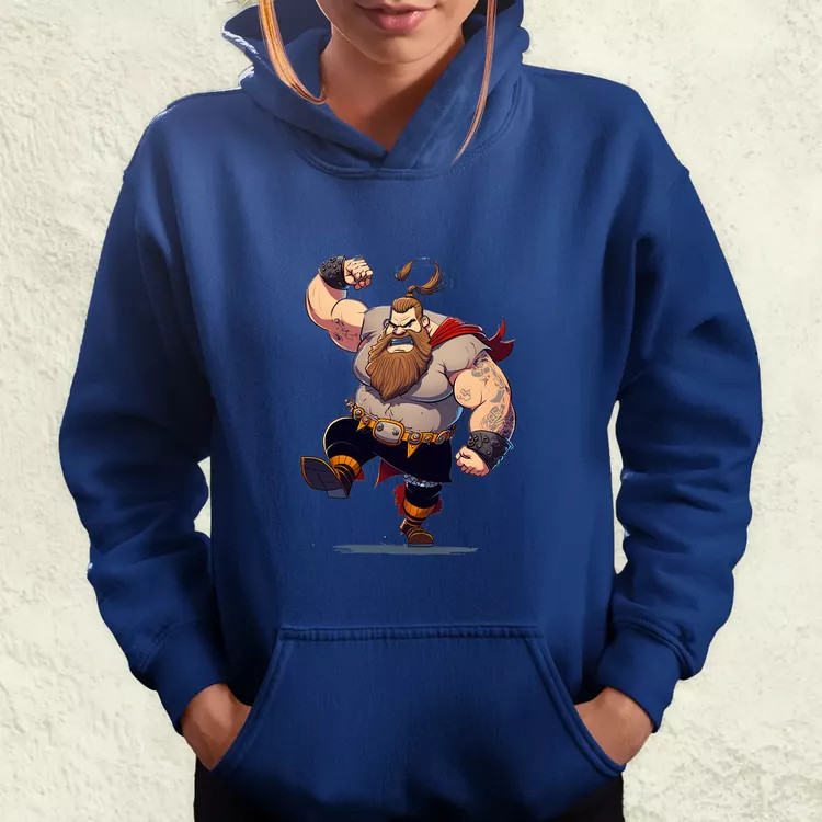 Képregény viking v2 női pulóver