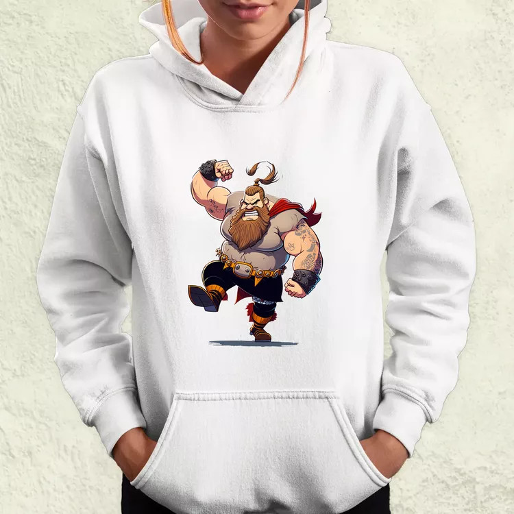 Képregény viking v2 női pulóver