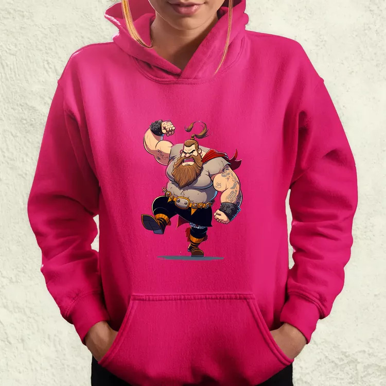 Képregény viking v2 női pulóver