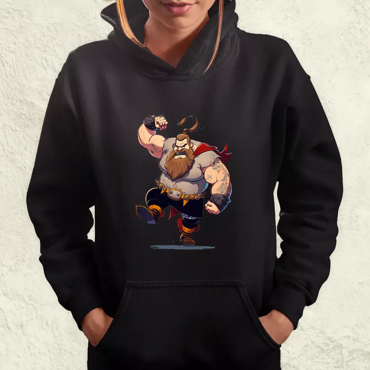 Képregény viking v2 női pulóver