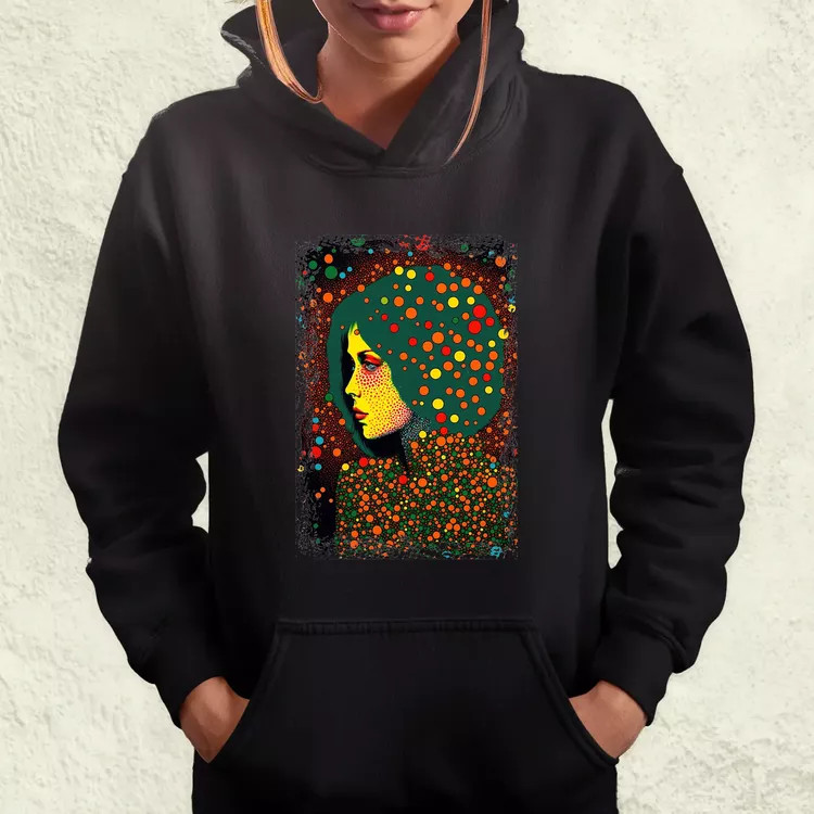 Pointillizmus válasz női pulóver