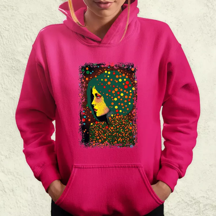 Pointillizmus válasz női pulóver