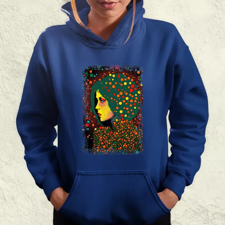 Pointillizmus válasz női pulóver