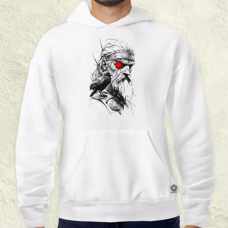 Odin tetoválás v1 férfi pulóver