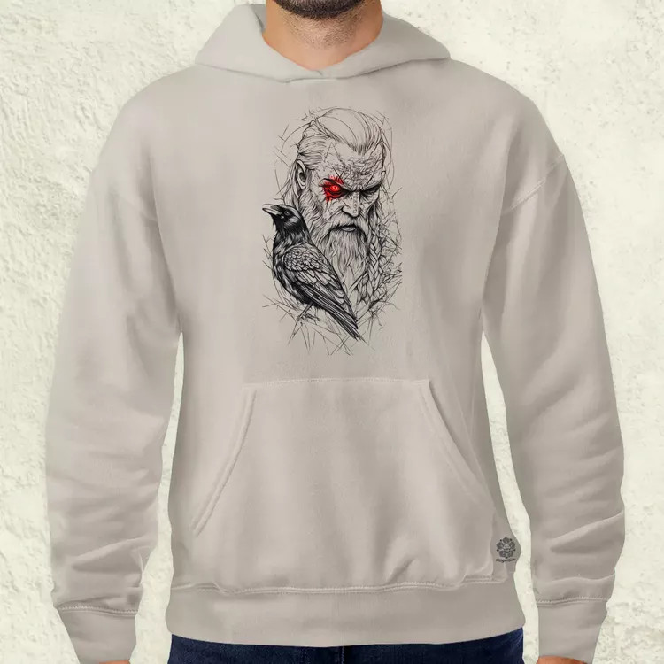Odin tetoválás v4 férfi pulóver