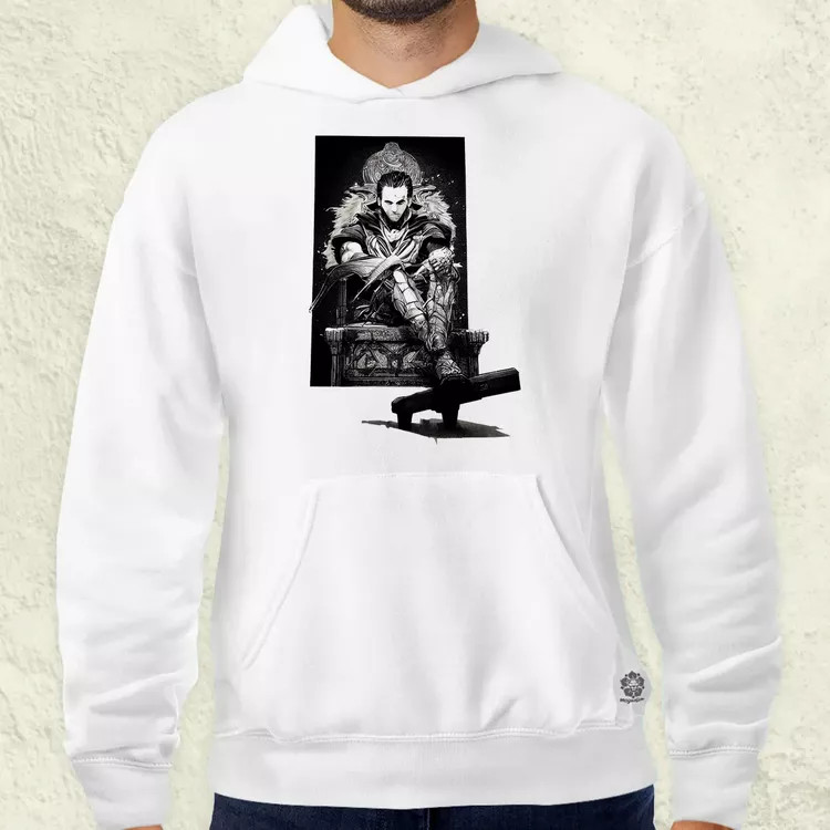 Skandináv mitológia Loki v2 férfi pulóver