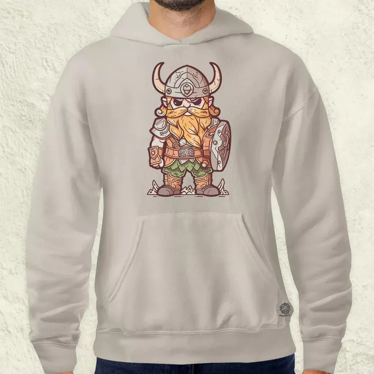 Színes viking vonalrajz férfi pulóver