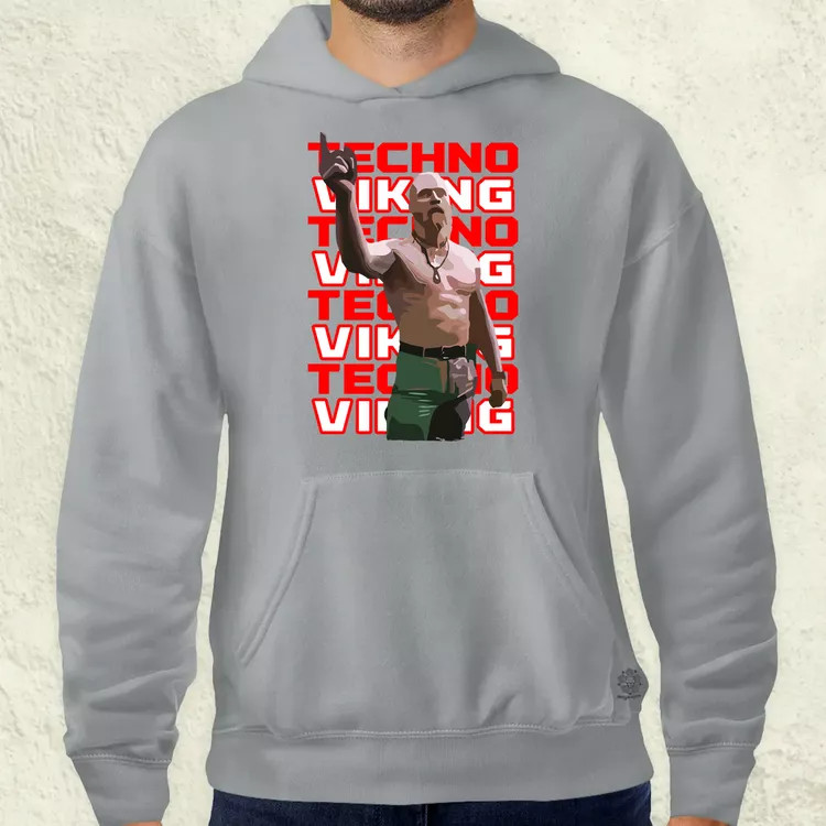 Techno Viking férfi pulóver