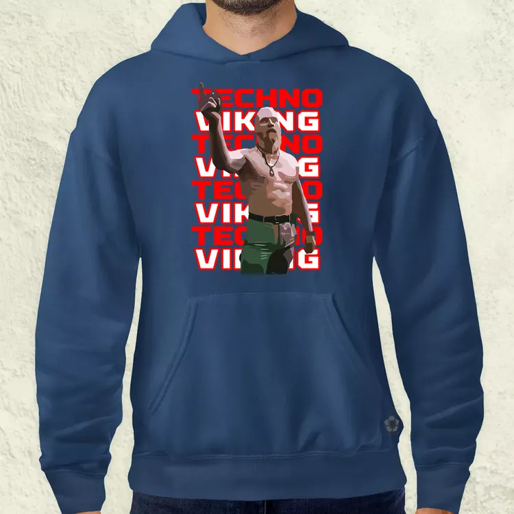 Techno Viking férfi pulóver
