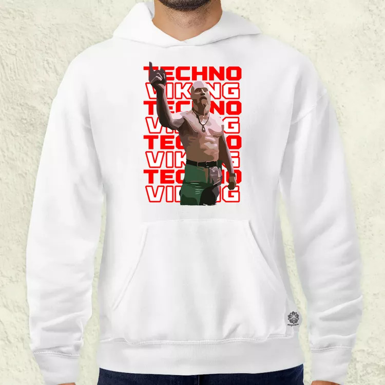 Techno Viking férfi pulóver