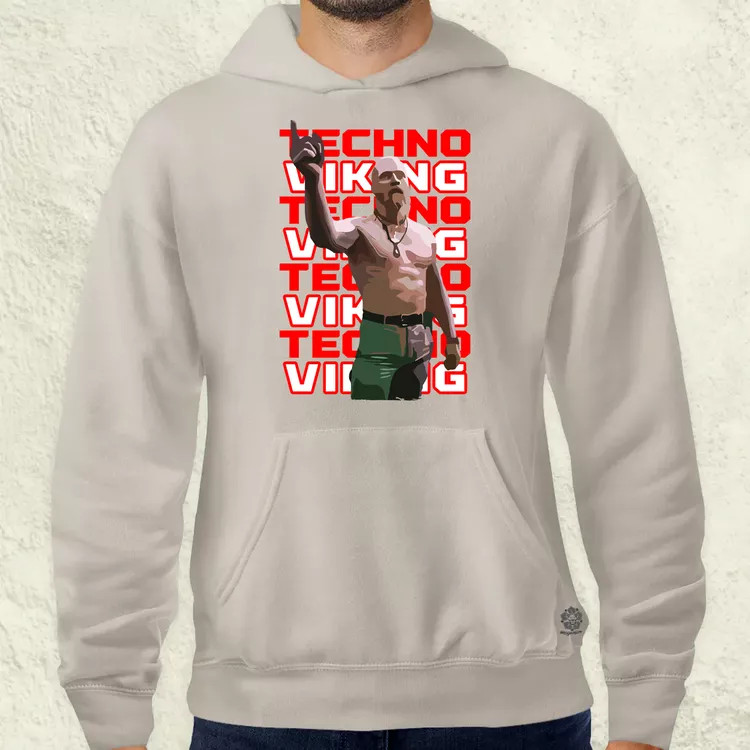 Techno Viking férfi pulóver