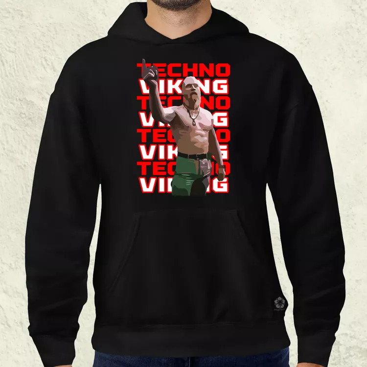 Techno Viking férfi pulóver