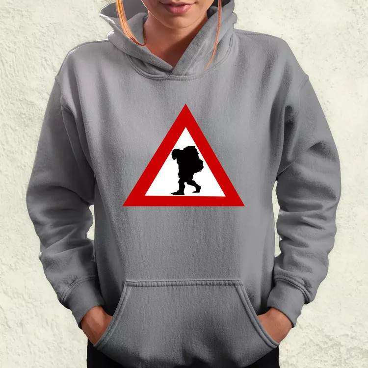 Vigyázz Troll női pulóver