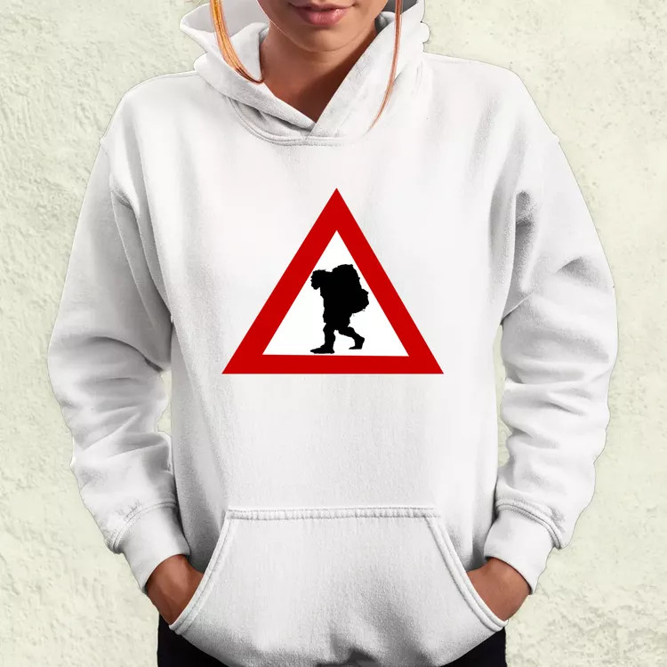 Vigyázz Troll női pulóver