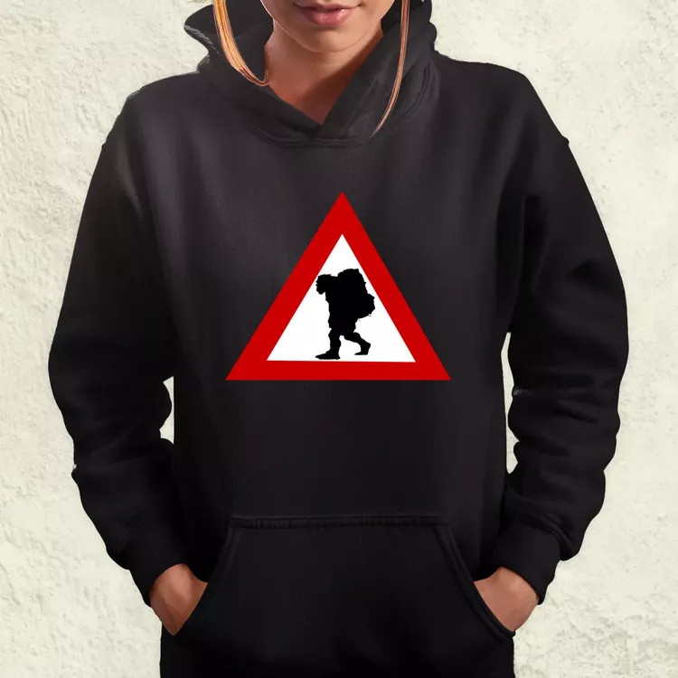 Vigyázz Troll női pulóver