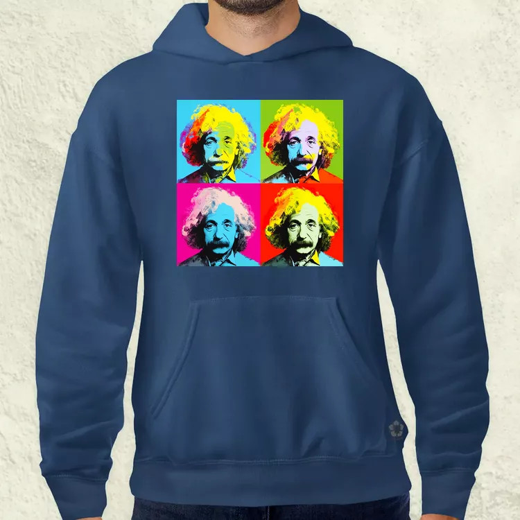 Pop art Einstein v1 férfi pulóver
