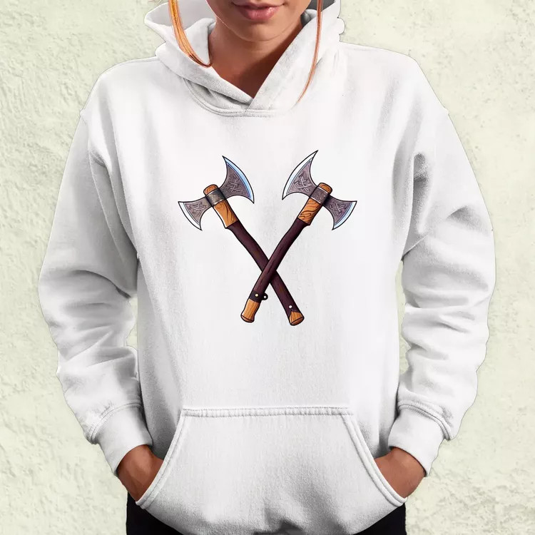 Viking balta v2 női pulóver