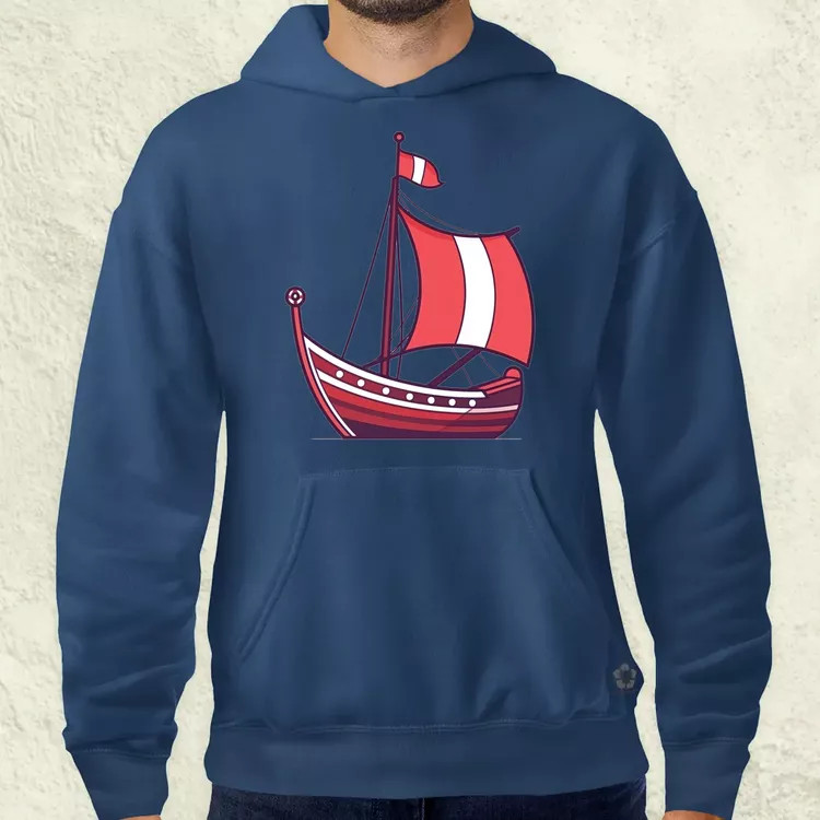 Viking hosszúhajó v1 férfi pulóver