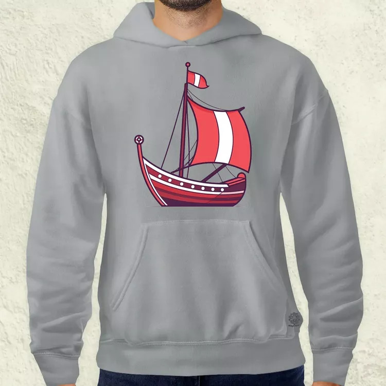 Viking hosszúhajó v1 férfi pulóver