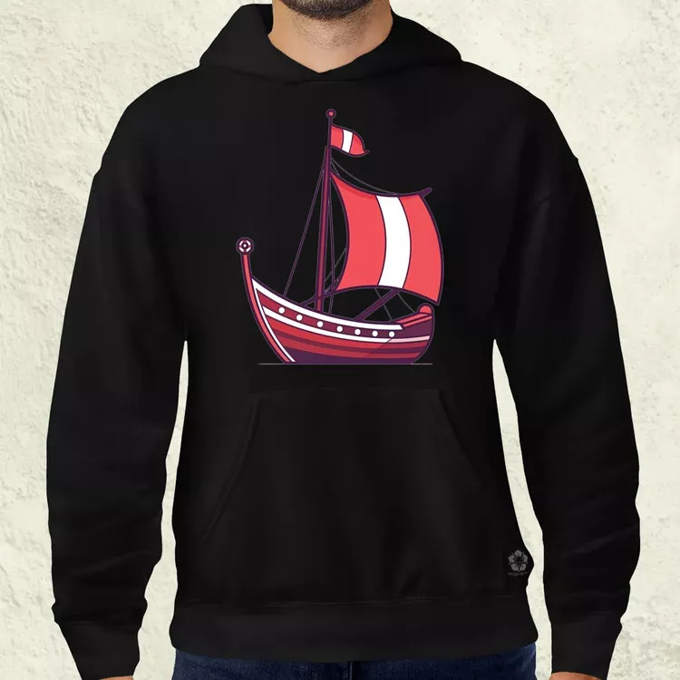 Viking hosszúhajó v1 férfi pulóver