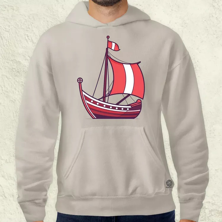 Viking hosszúhajó v1 férfi pulóver