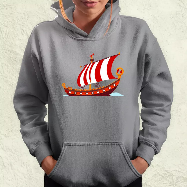Viking hosszúhajó v2 női pulóver