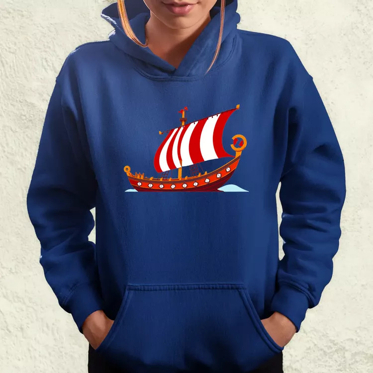 Viking hosszúhajó v2 női pulóver