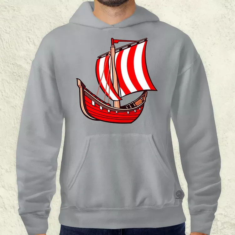 Viking hosszúhajó v3 férfi pulóver