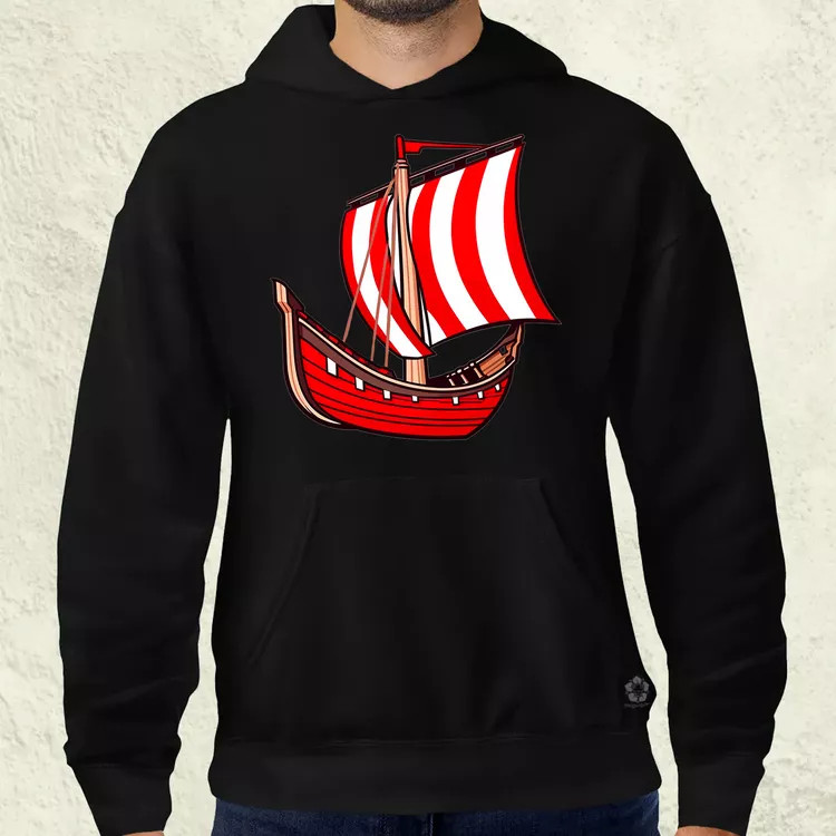 Viking hosszúhajó v3 férfi pulóver