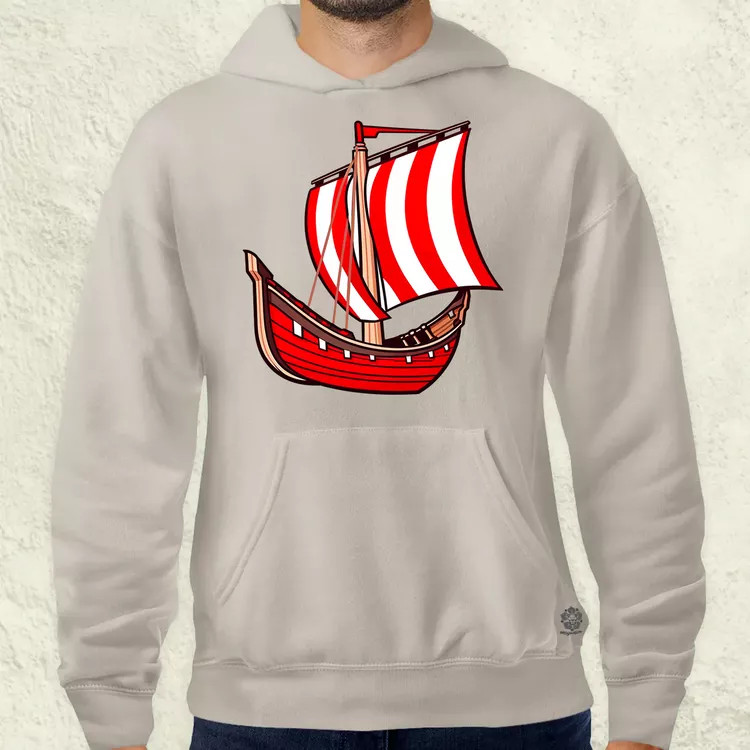 Viking hosszúhajó v3 férfi pulóver