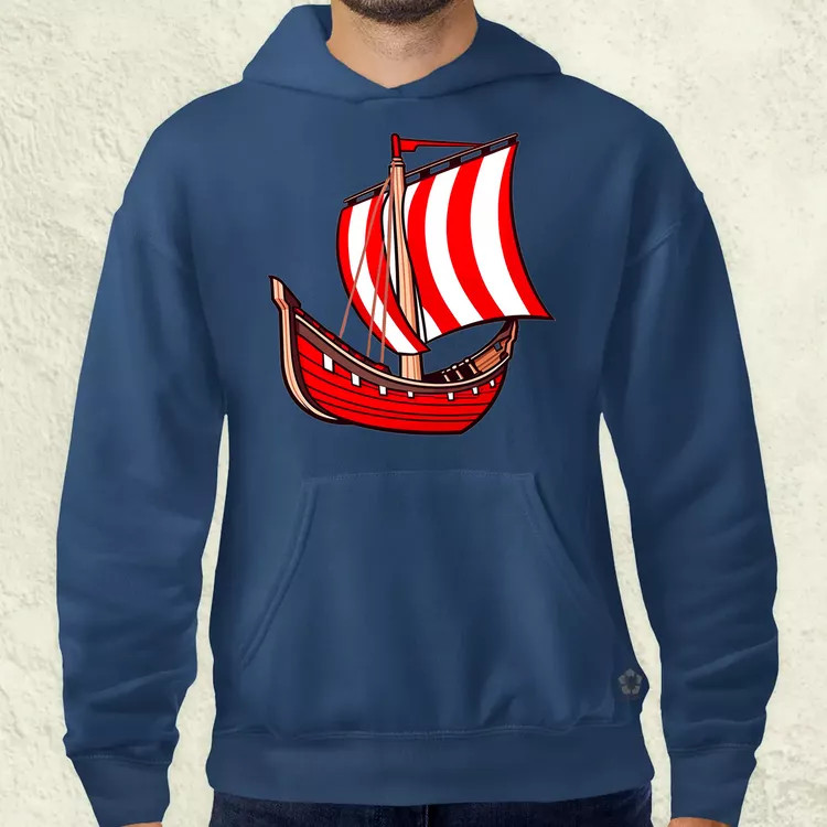 Viking hosszúhajó v3 férfi pulóver