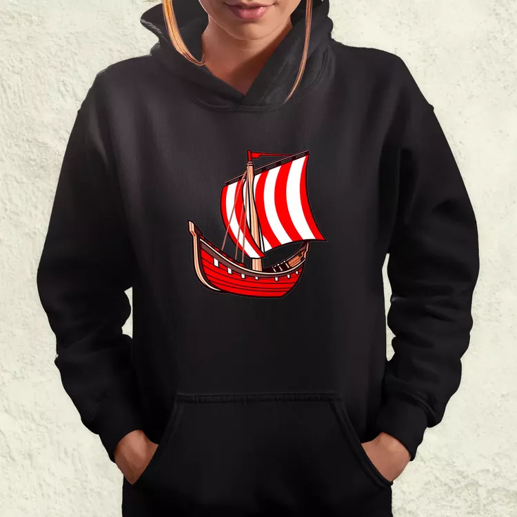 Viking hosszúhajó v3 női pulóver