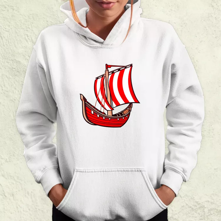 Viking hosszúhajó v3 női pulóver